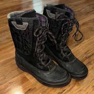 Clark’s Women's Waterproof Black Winter Boots
